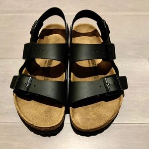 BIRKENSTOCK Milano Backstrap Leather Sandals